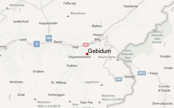 Gebidum Location Map
