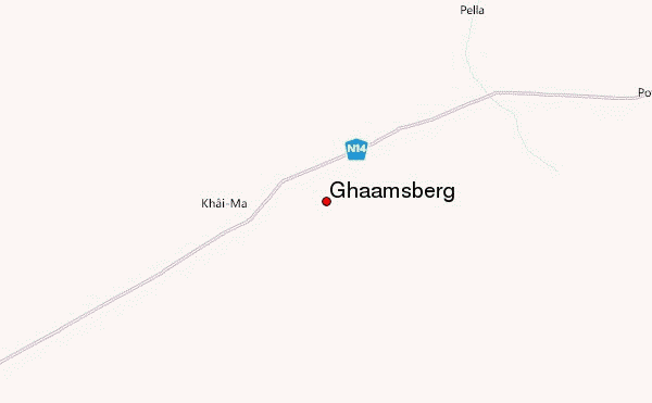 Ghaamsberg Location Map