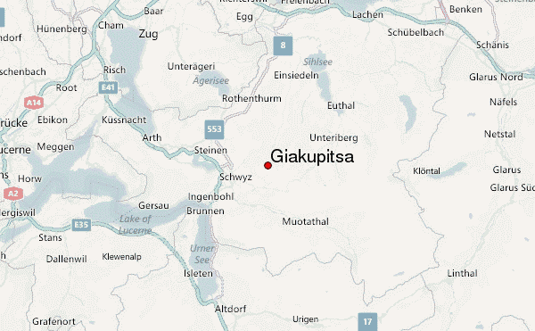Giakupitsa Location Map