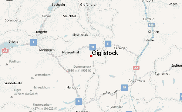 Giglistock Location Map