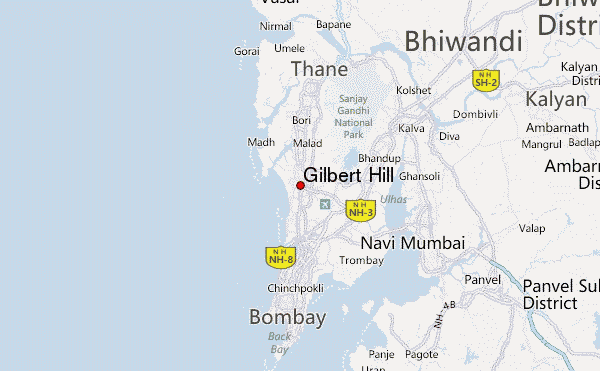 Gilbert Hill Location Map