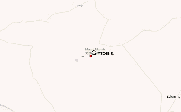 Gimbala Location Map
