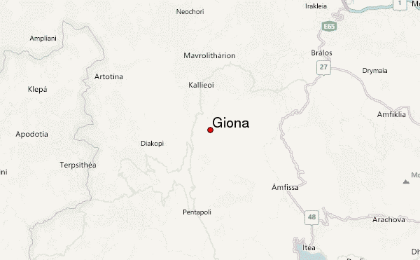 Giona Location Map