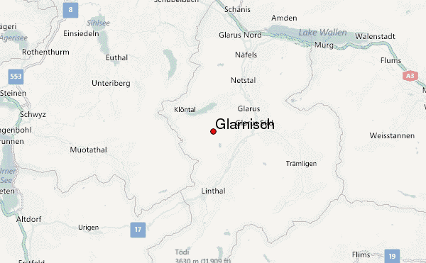 Glärnisch Location Map
