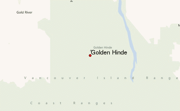 Golden Hinde Location Map