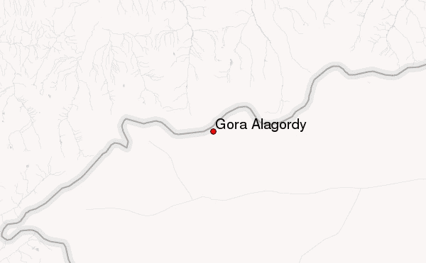 Gora Alagordy Location Map
