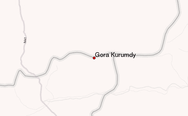 Gora Kurumdy Location Map