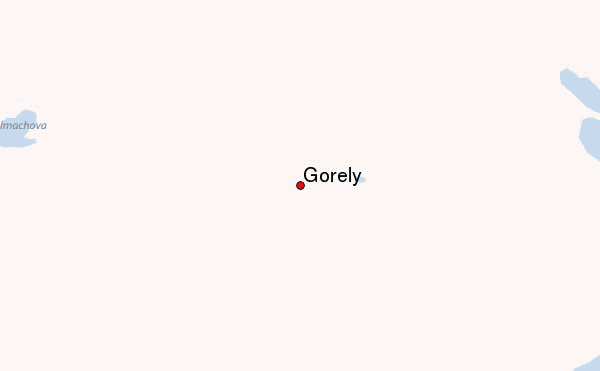 Gorely Location Map