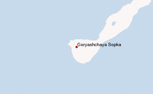 Goryashchaya Sopka Location Map