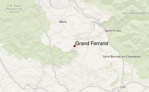 Grand Ferrand Location Map
