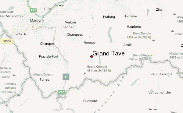 Grand Tavé Location Map