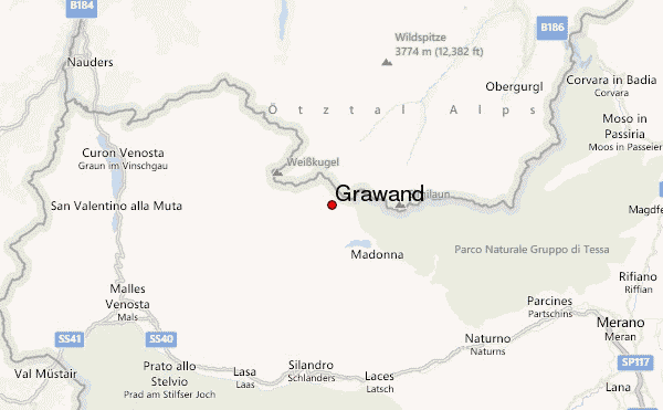 Grawand Location Map