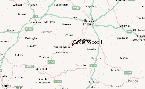 Great Wood Hill Location Map