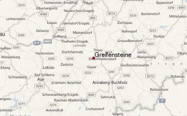 Greifensteine Location Map