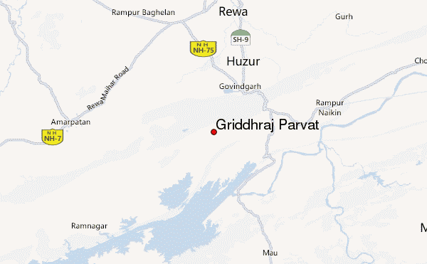 Griddhraj Parvat Location Map