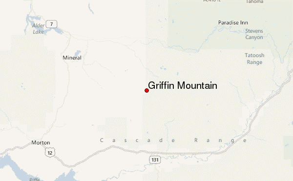 Griffin Mountain Location Map