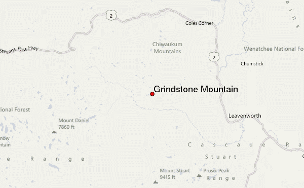 Grindstone Mountain Location Map