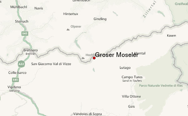 Groser Moseler Location Map