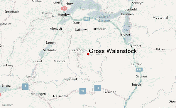 Gross Walenstock Location Map