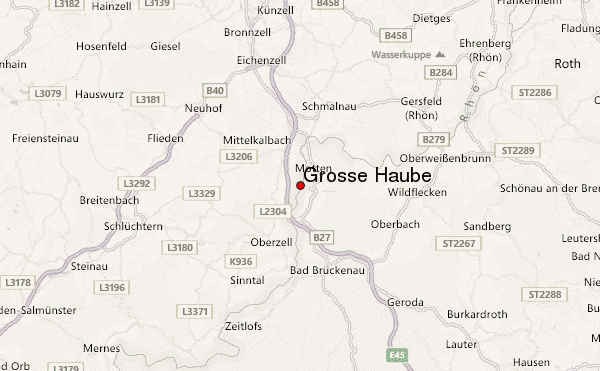 Große Haube Location Map