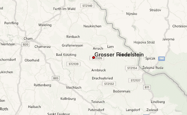 Großer Riedelstein Location Map