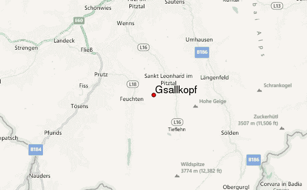 Gsallkopf Location Map