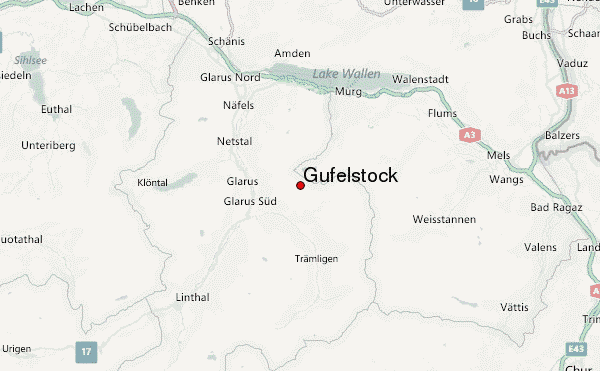 Gufelstock Location Map