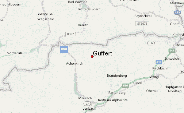 Guffert Location Map