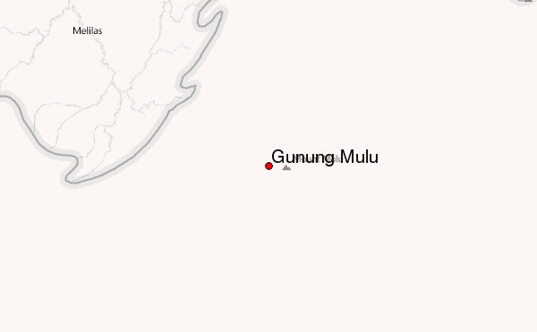 Gunung Mulu Location Map