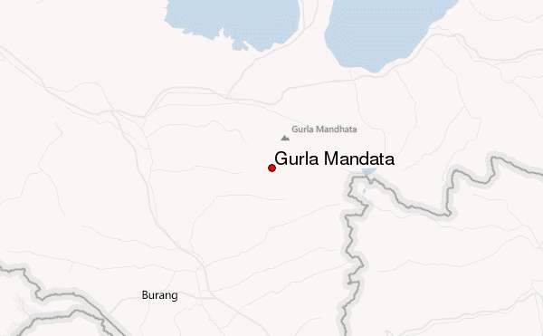 Gurla Mandata Location Map