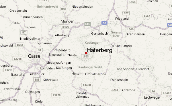 Haferberg Location Map