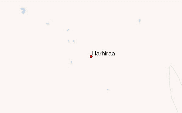Harhiraa Location Map
