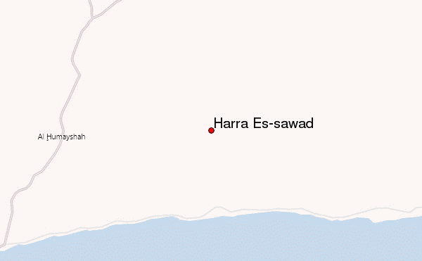 Harra Es-sawad Location Map