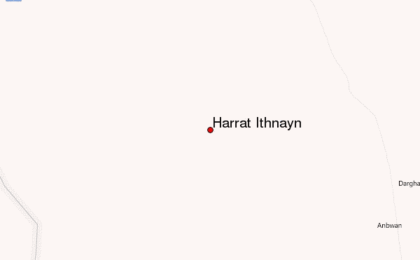 Harrat Ithnayn Location Map