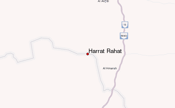 Harrat Rahat Location Map