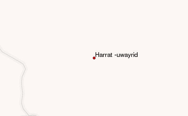 Harrat 'uwayrid Location Map