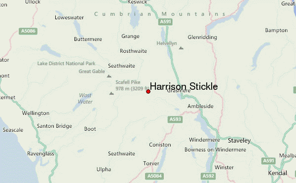 Harrison Stickle Location Map