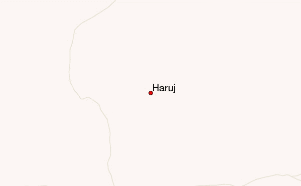 Haruj Location Map