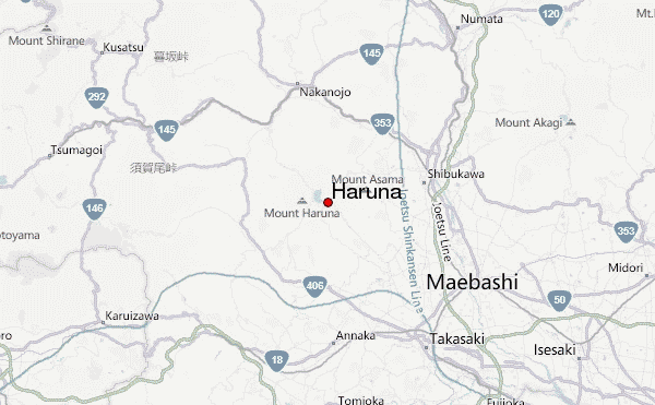 Haruna Location Map