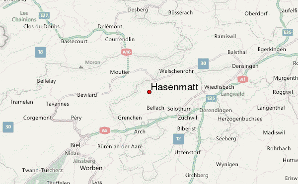 Hasenmatt Location Map