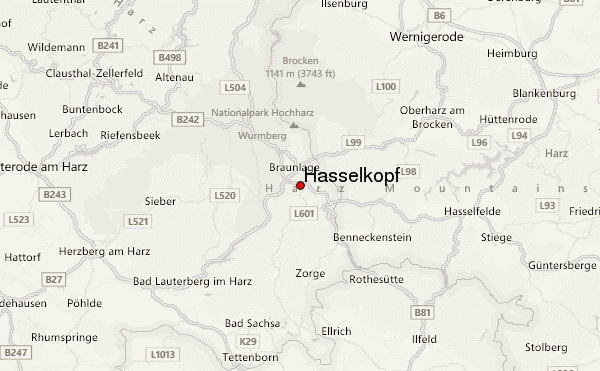 Hasselkopf Location Map