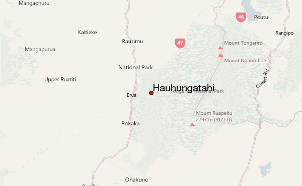 Hauhungatahi Location Map