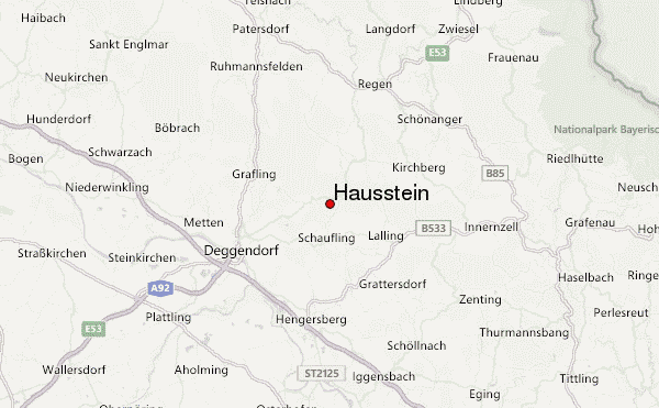 Hausstein Location Map