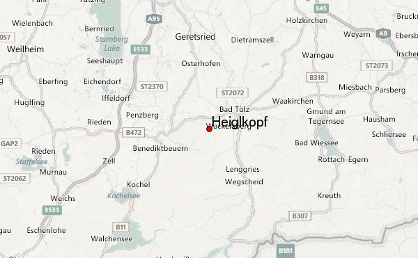 Heiglkopf Location Map