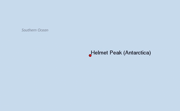 Helmet Peak (Antarctica) Location Map