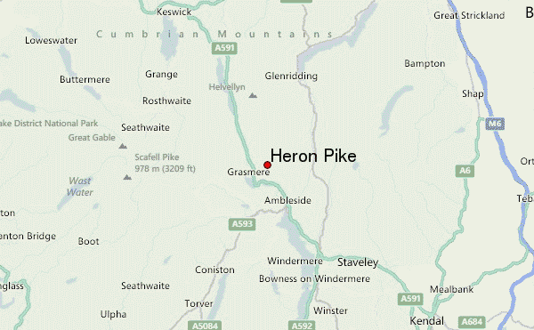 Heron Pike Location Map