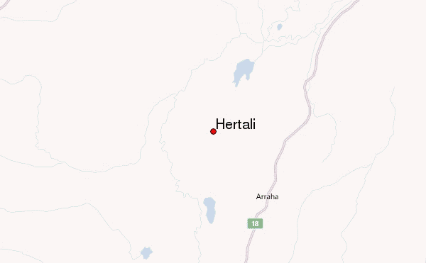 Hertali Location Map