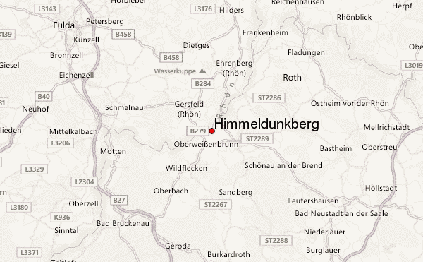 Himmeldunkberg Location Map