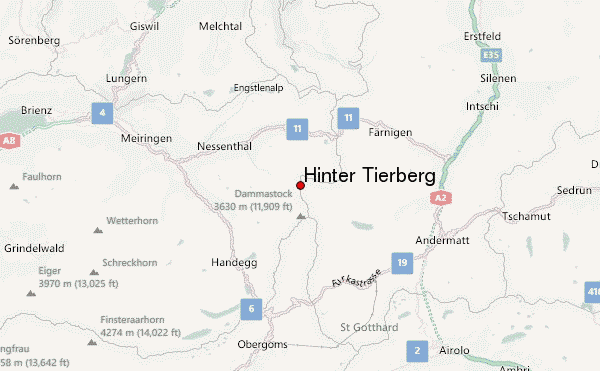 Hinter Tierberg Location Map