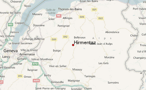 Hirmentaz Location Map